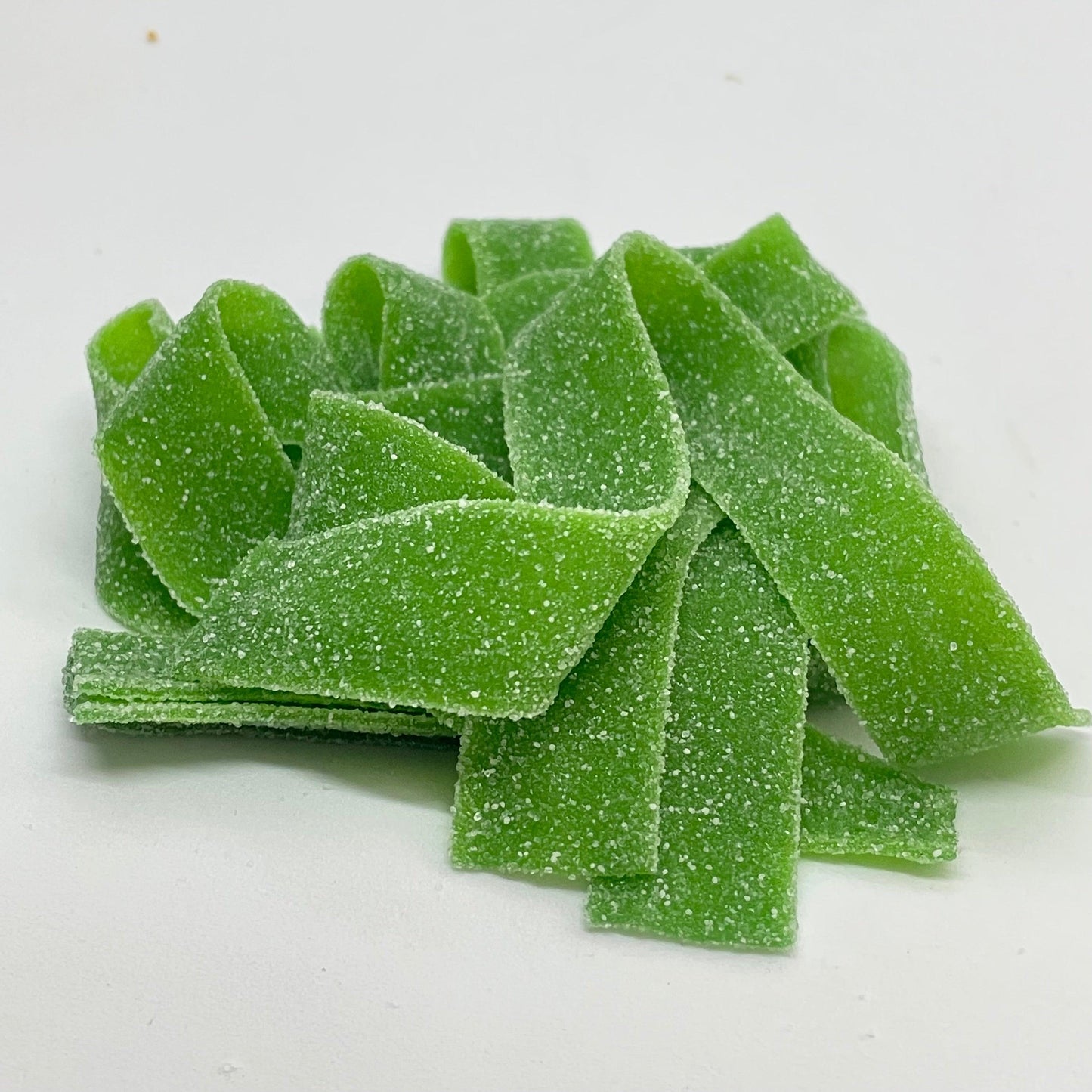 Discover the irresistible tangy twist of sour apple in every bite of our Sour Apple Belts. Enjoy the delicious candy belts that deliver a burst of flavour with every chew.