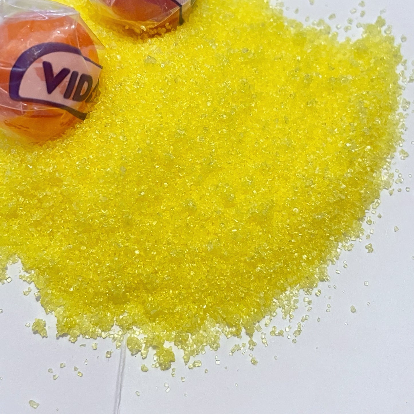 lemon sherbet with 2 lollies