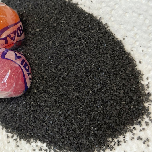 coal dust is a liquorice flavour sherbet