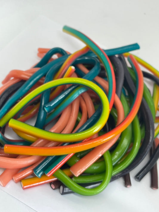 a selection of fizzy and none fizzy pencils, many flavours in this bag so sure to please everyone