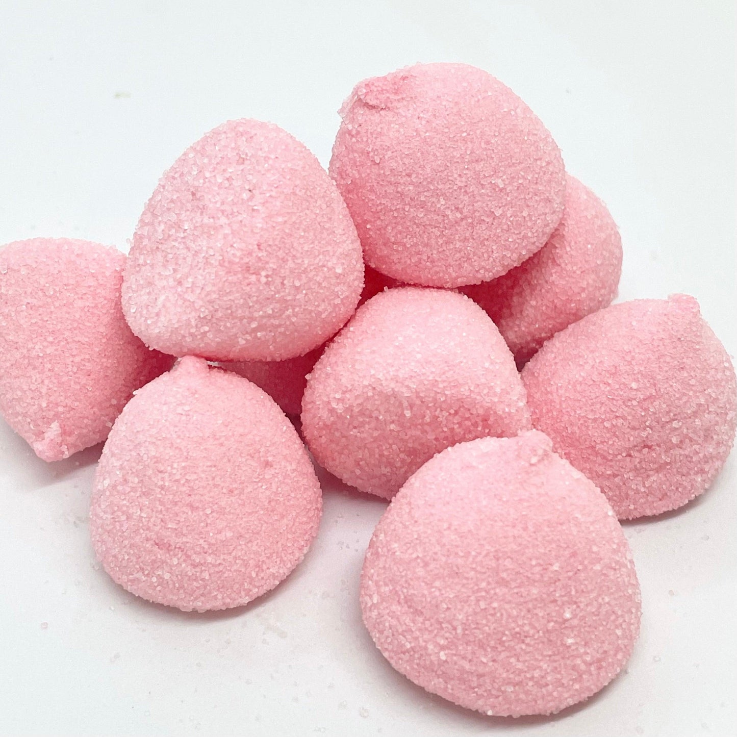 Indulge in our Pink Paintballs, featuring a delicious sugar coating infused with the sweet flavours of strawberry and vanilla marshmallows. Satisfy your taste buds with this unique and tasty treat that will leave you craving for more. A perfect blend of sweet and colourful fun!